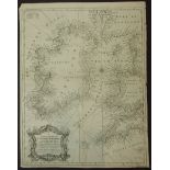 Seale, RW, A Correct Chart of St George's Channel and the Irish Sea, Including all the coast of