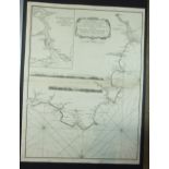 A hand-drawn map of Devonshire divided into Hundreds, William Salter 1850 and other Devon and