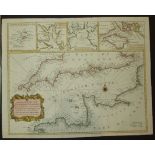 Seale, RW, A Correct Chart of the English Channel From the No. Foreland to the Lands End, (For