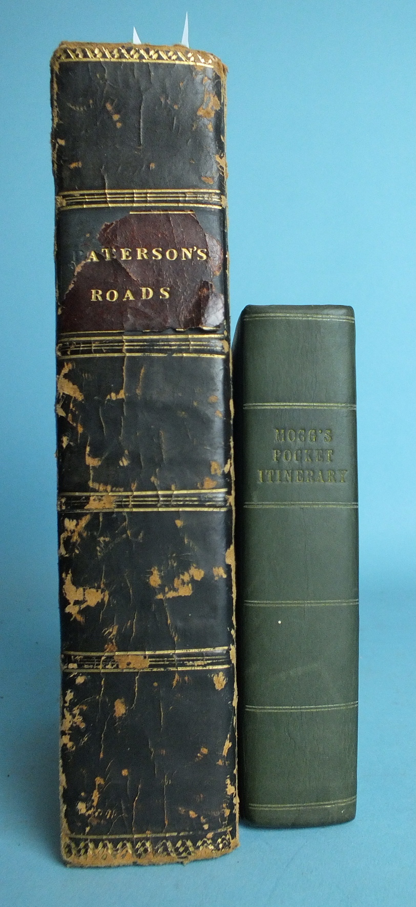 Mogg (Edward), Paterson's Roads, 18th edn, fldg engr Map of England and Wales, frontis, 12 maps on 9