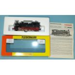 Fleischmann HO gauge, 4094, 0-10-0T tank engine, no.941730, boxed with instructions.