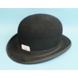 An early-20th century felt bowler hat 'The Dulcis Make', approximate size 7½.