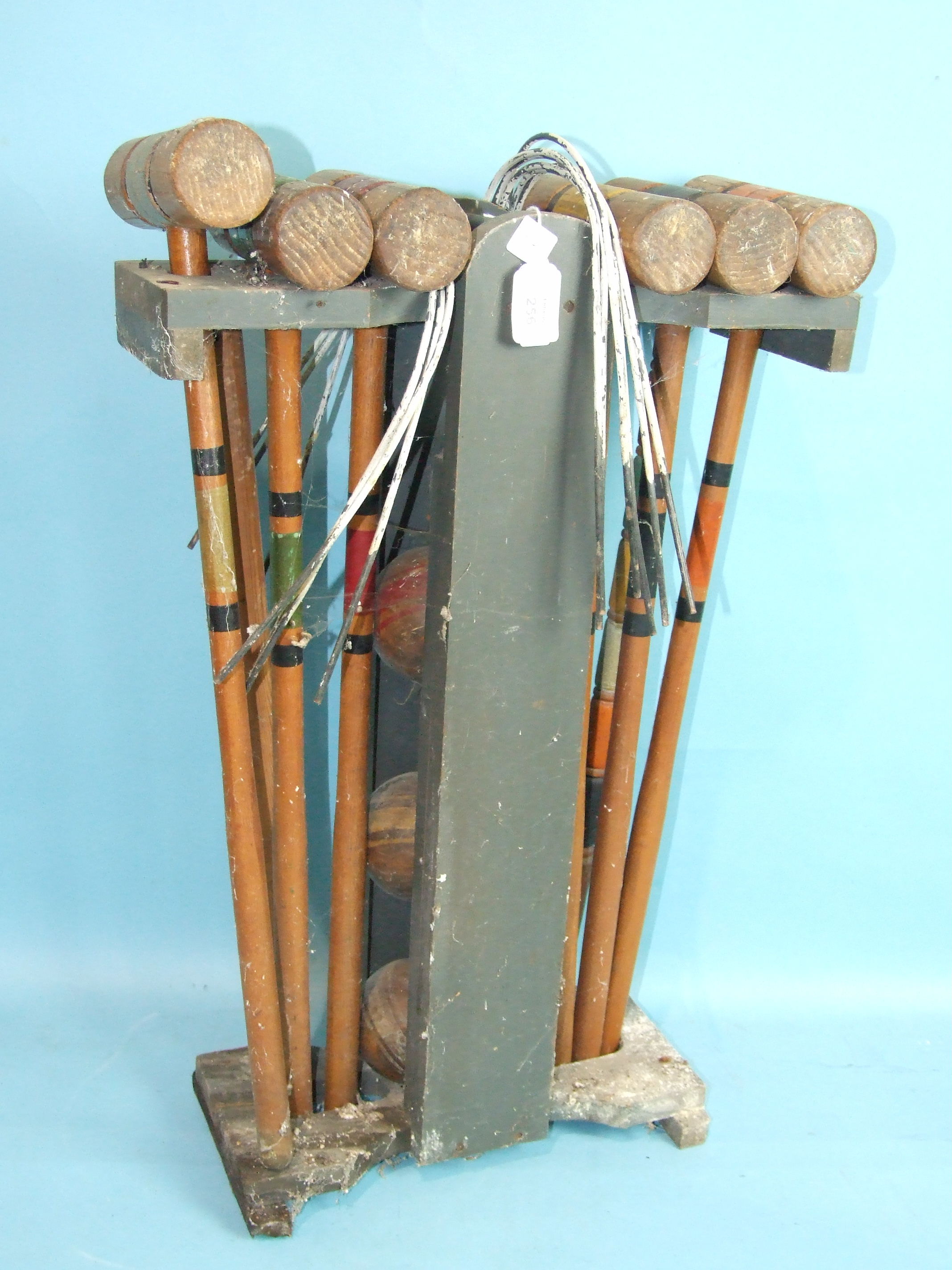 A child's croquet set. - Image 2 of 2