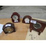 4 SMALL CLOCKS (AF)