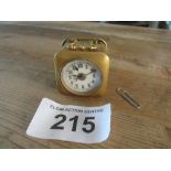 SMALL BRASS CLOCK