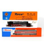 ROCO zwei Lokomotiven 63689 und 04120 A, Spur H0, 63689: Diesellok BR 232 der DB Cargo, BN 232 350-9