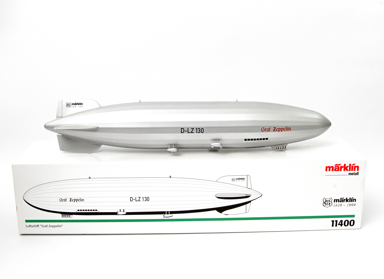 MÄRKLIN Luftschiff "Graf Zeppelin" 11400, einmalige Sonderserie für die MHI von 1999, Aufschrift "