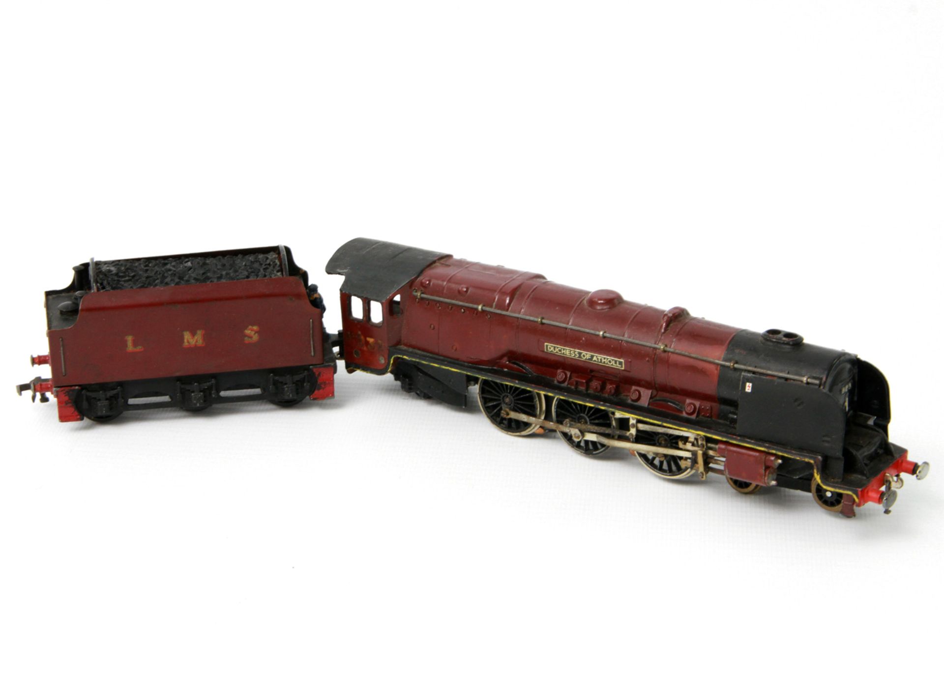 HORNBY DUBLO Schlepptenderlok "Duchess of Atholl" 6231, Spur H0, auf Unterseite gemarkt "Hornby