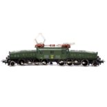 MÄRKLIN Krokodil 3356, Spur H0, grünes Kunststoffgehäuse, E-Lok, BR Be 6/8 III der SBB, BN 133 02,