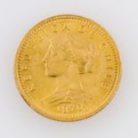 Chile/GOLD - 20 Pesos 1976, ca. 3,66 g fein, ss