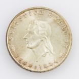 III. Reich - 5 RM 1934, auf den 175. Geburtstag Friedrich Schillers, ss/ss+, Patina.