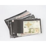 Konvolut/ Neuzeitliche Banknoten - über 60 Stück, Alle Welt, dabei Südamerika mit z.B. Peru +