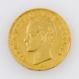 Bayern/GOLD - 20 Mark 1895 D, Otto v. Bayern, ca, 7,16 g fein, ss