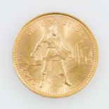 Russland/GOLD - 10 Rubel 1976, Tscherwonetz, vz-stgl., 7,74g GOLD fein.