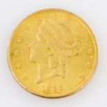 USA / GOLD - 20 Dollar Liberty Head 1895, 30,09g GOLD fein, ss.