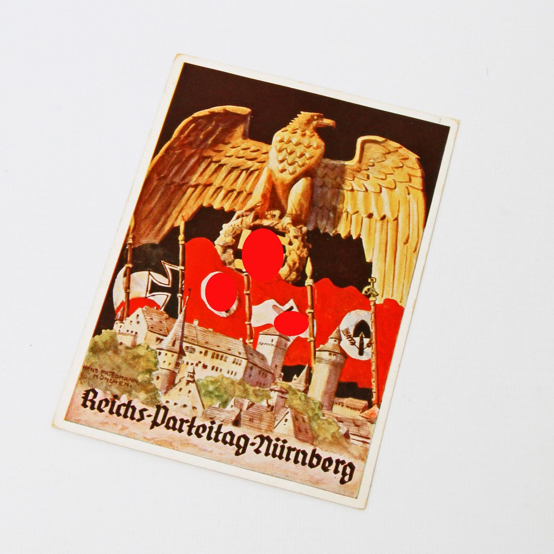 Postkarten 1933-1945 - Nürnberg. 1 Karte, Photo Hoffmann No. 448, Reichs-Parteitag-Nürnberg, 1935.