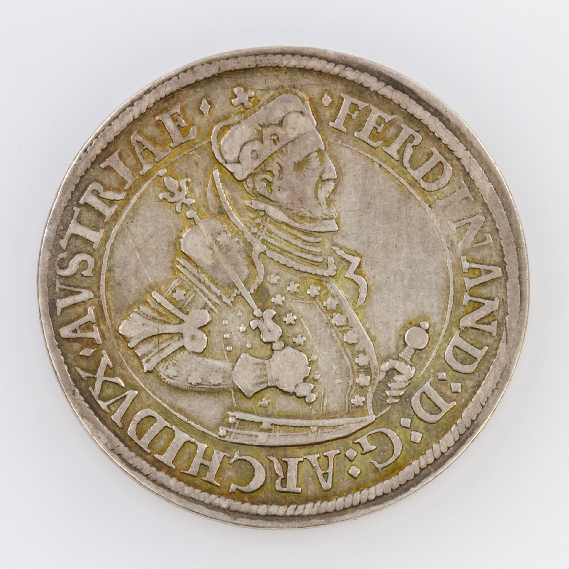 Österreich / Habsburg / Tirol - Taler Ferdinand II., ohne Datum, (1564-1595), 28,27 mm