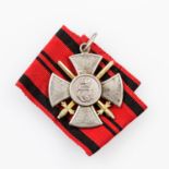 Württemberg - Silbernes Verdienstkreuz mit Schwertern. Anfertigung des Königlichen Münzamts in
