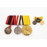 Württemberg - Karl-Olga-Medaille für Verdienste um das Rote Kreuz. Silberne Medaille, Silber, tlw.