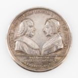 Stuttgart - Medaille 1763 v. Oexlein auf die Goldene Hochzeit von Samuel Urlsperger und Jacobine