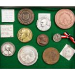 Württemberg - 10 Medaillen von alt bis modern, u.a. Bronzemedaille auf die Einweihung des neuen
