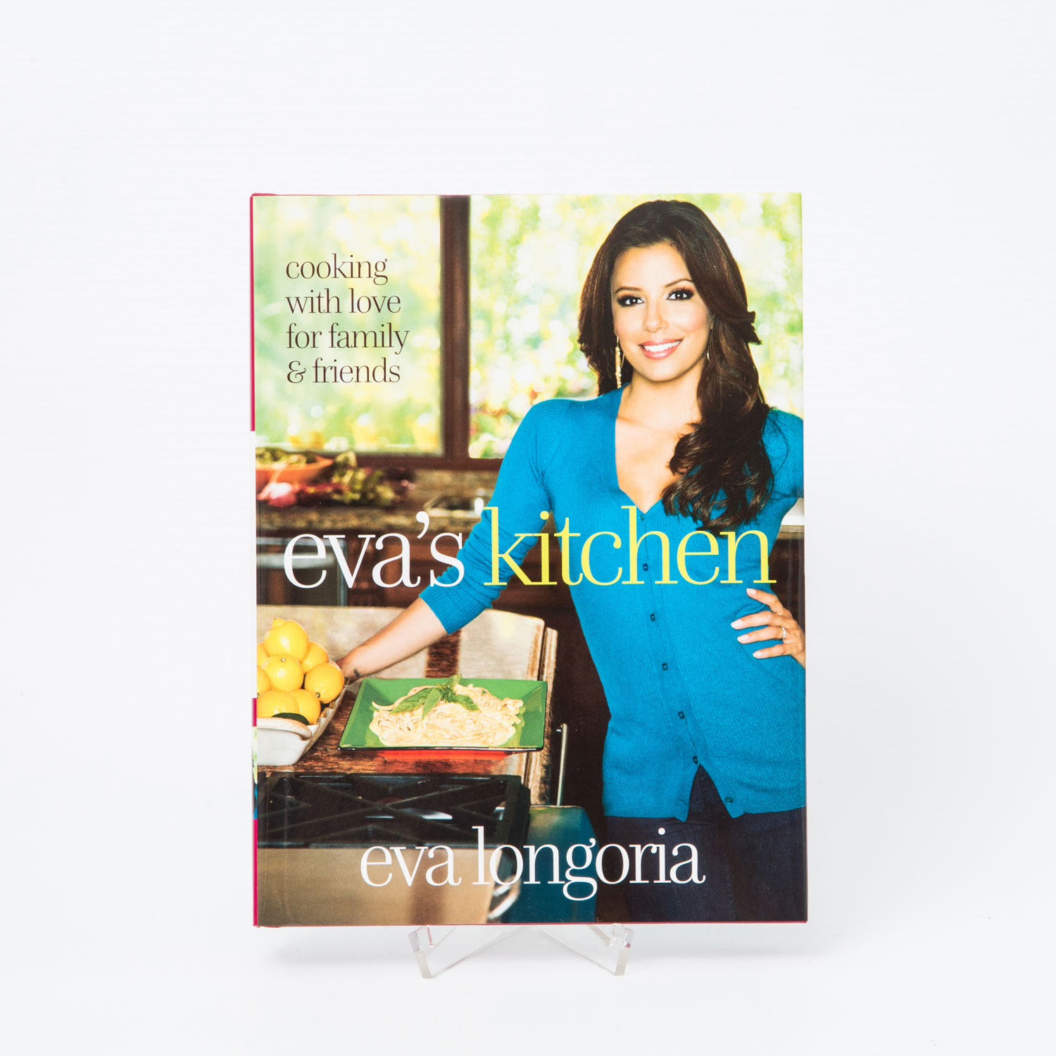 Autographen - Eva Longoria. Sign. Kochbuch "Eva's Kitchen" der US-amerikanischen Schauspielerin
