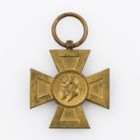 Bayern - Luitpoldkreuz für 40 Jahre im Staats- und Gemeindedienst. Matte Goldbronze, ohne Band.