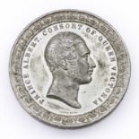 England - Weltausstellung 1851, Zinnmedaille, Medaille von Allen & Moore auf die Weltausstellung
