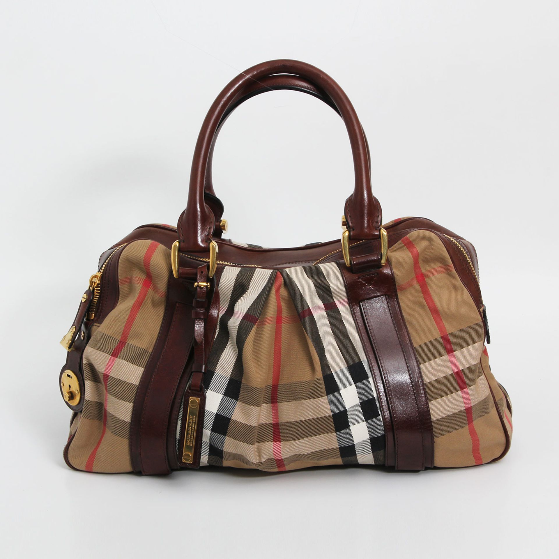 BURBERRY chicer XL-Shopper. TOLLES MODELL!! GROSSFORMATIG!! Bauchige Form, Fronten mit