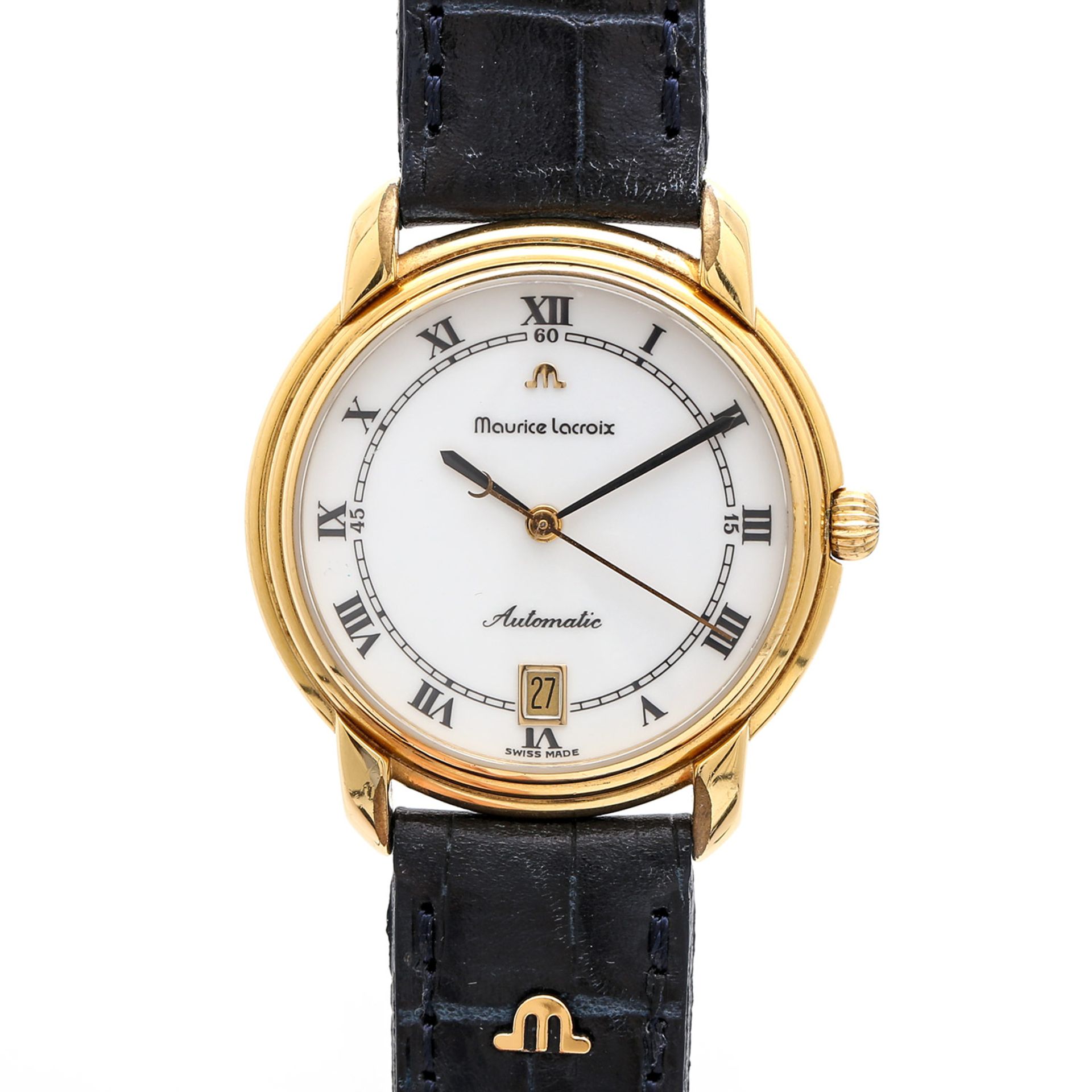 MAURICE LACROIX Les Classiques Herrenuhr, Ref. 23293. Edelstahl/goldplattiert. Automatic-Werk,