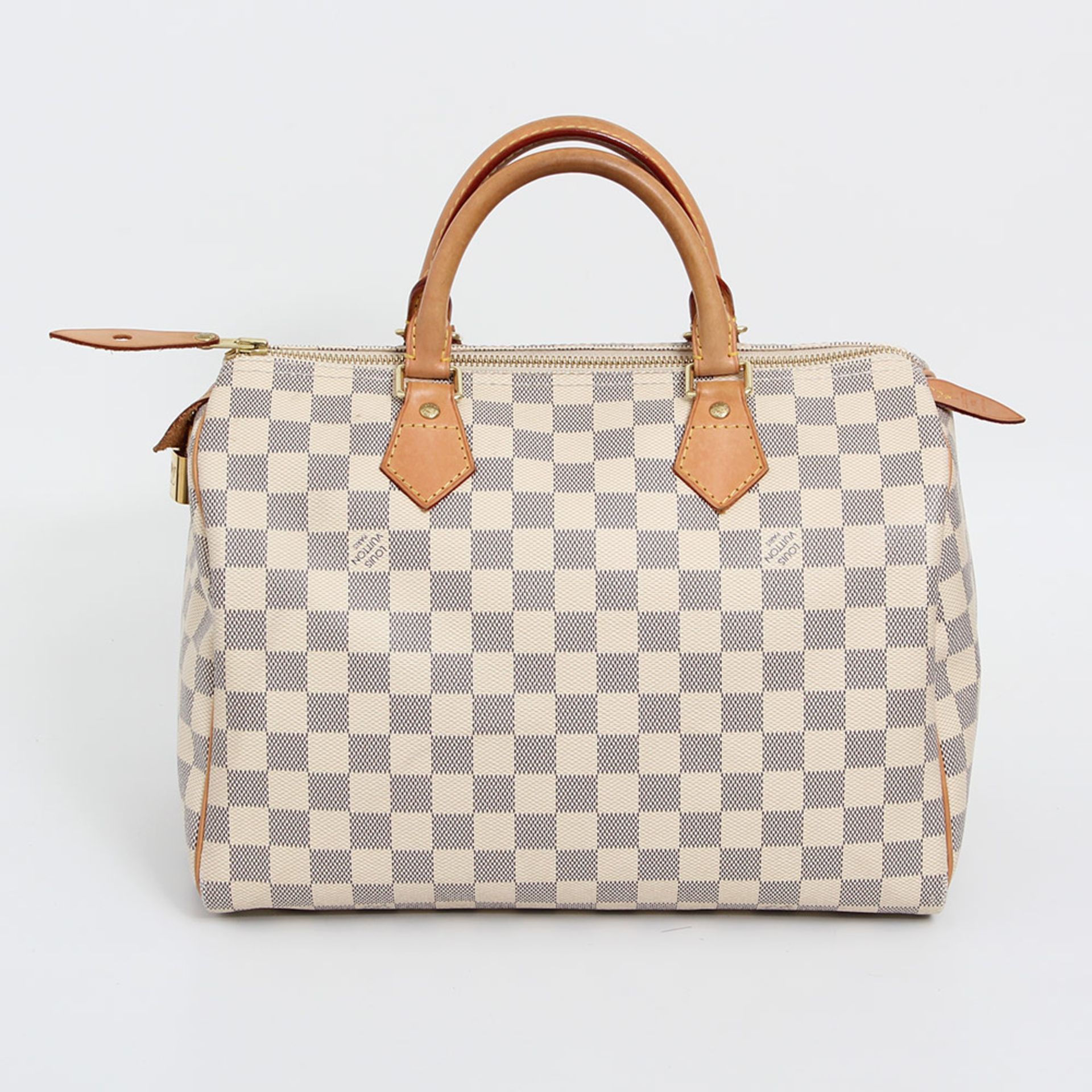 LOUIS VUITTON beliebte Henkeltasche "SPEEDY 30", Koll. 2013. Akt. NP.: 760,-. GUTER ERHALT!! Damier