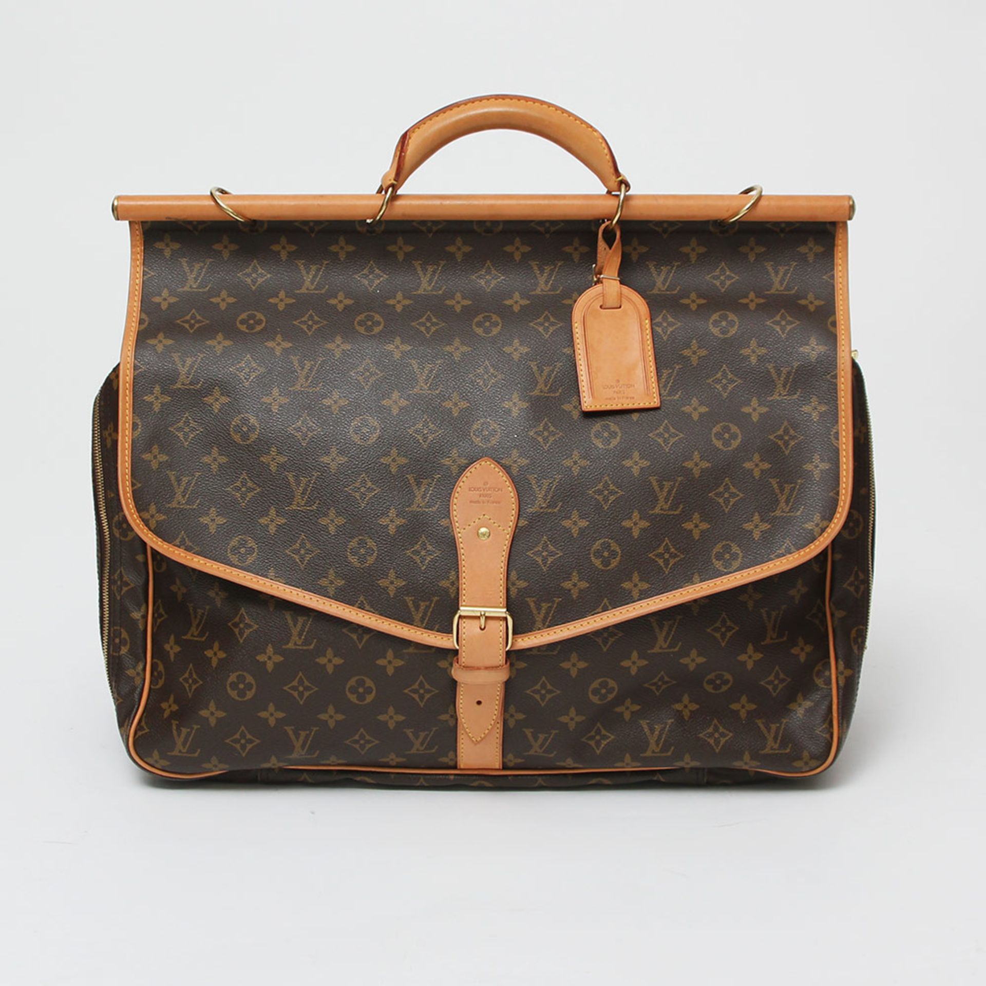 LOUIS VUITTON exklusive Jagdtasche "SAC CHASSE", Koll. 2004. Akt. NP.: 2.360,-. Monogram Canvas