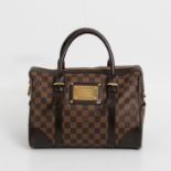 LOUIS VUITTON schicke Henkeltasche "BERKELEY", Koll. 2008. Letzter LP. ca.: 1.200,-. Damier Ebene