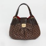 LOUIS VUITTON edle Schultertasche "SISTINA GM", Koll. 2009. NP.: 1.320,-. Damier Ebene Serie,