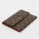 LOUIS VUITTON Brieftasche, Monogram Kollektion 1998 VINTAGE!19x13cm; Monogram-Canvas,