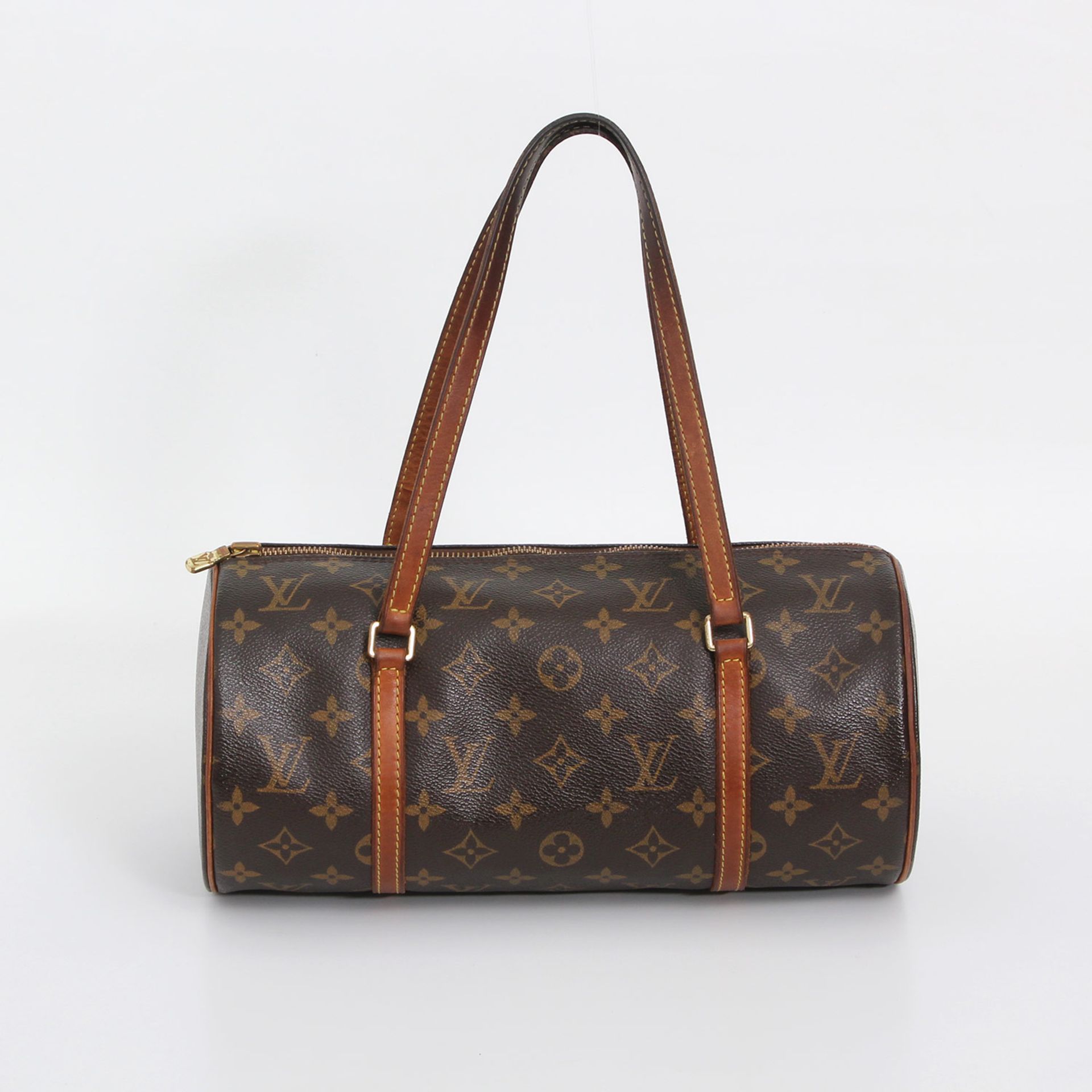 LOUIS VUITTON aparte Henkeltasche "PAPILLON", Koll. 2004. Letzter LP. ca.: 700,-. Monogram Canvas