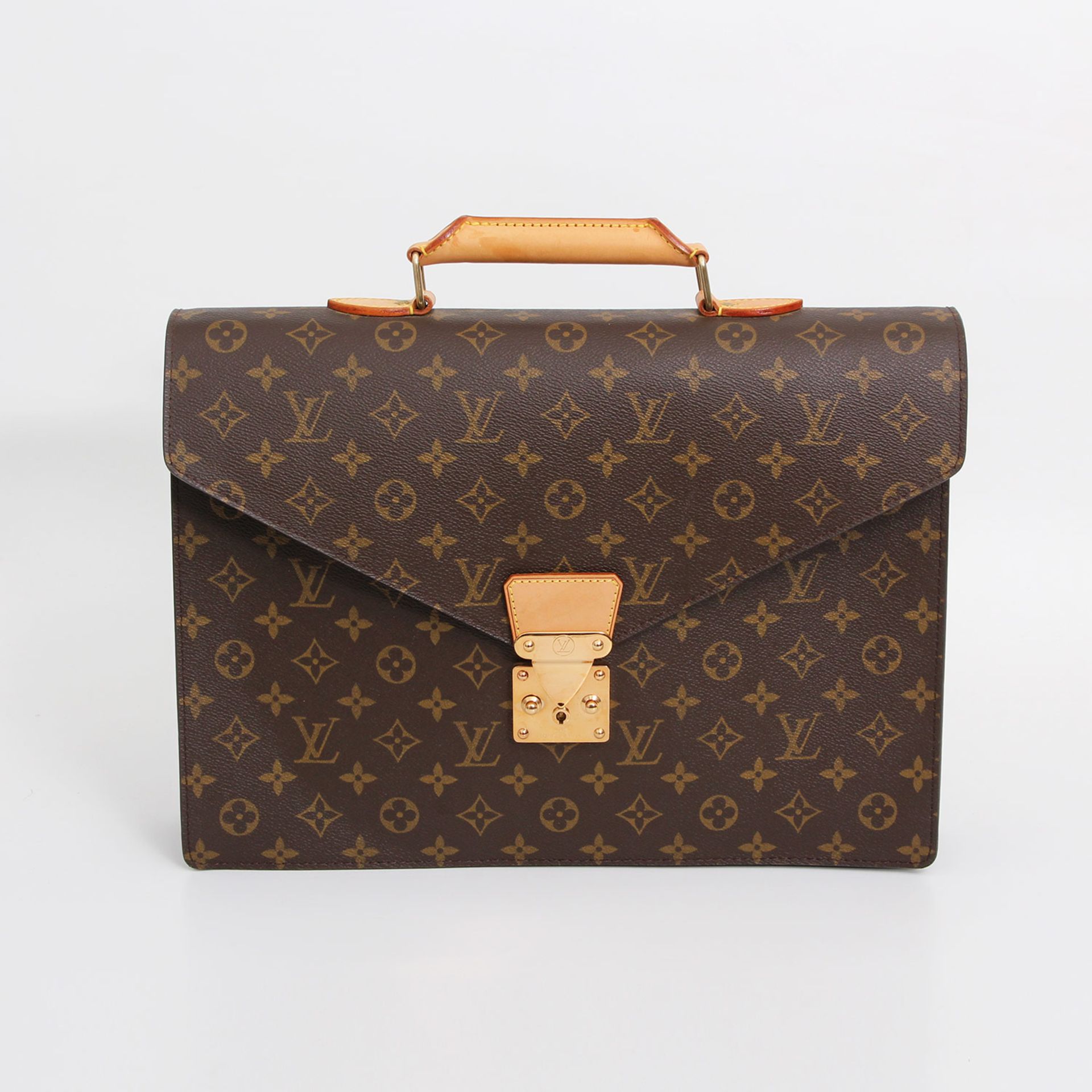 LOUIS VUITTON VINTAGE edle Aktentasche "SERVIETTE CONSEILLER", Koll. 2002. TOP ZUSTAND!! Letzter LP.