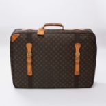 LOUIS VUITTON VINTAGE schicker Softcase Koffer "STRATOS 70". Monogram Canvas Serie, umlaufender