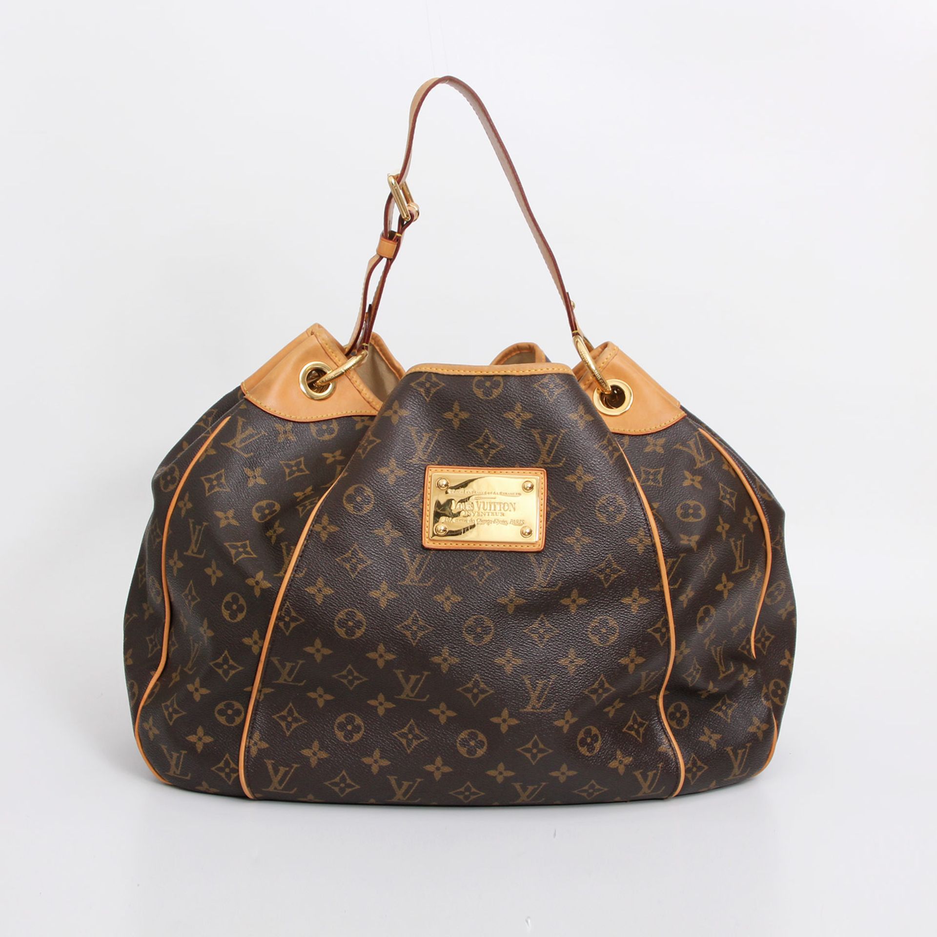 LOUIS VUITTON edle Schultertasche "GALLIERA GM", Koll. 2008. Letzter LP. ca.: 1.450,-. Monogram