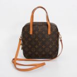 LOUIS VUITTON VINTAGE praktische Umhängetasche "SPONTINI", Koll 2001. Letzter LP. ca.: 700,-.