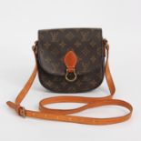 LOUIS VUITTON VINTAGE sportive Umhängetasche "SAINT-CLOUD PM" Koll. 1992. Letzter LP. ca.: 650,-.