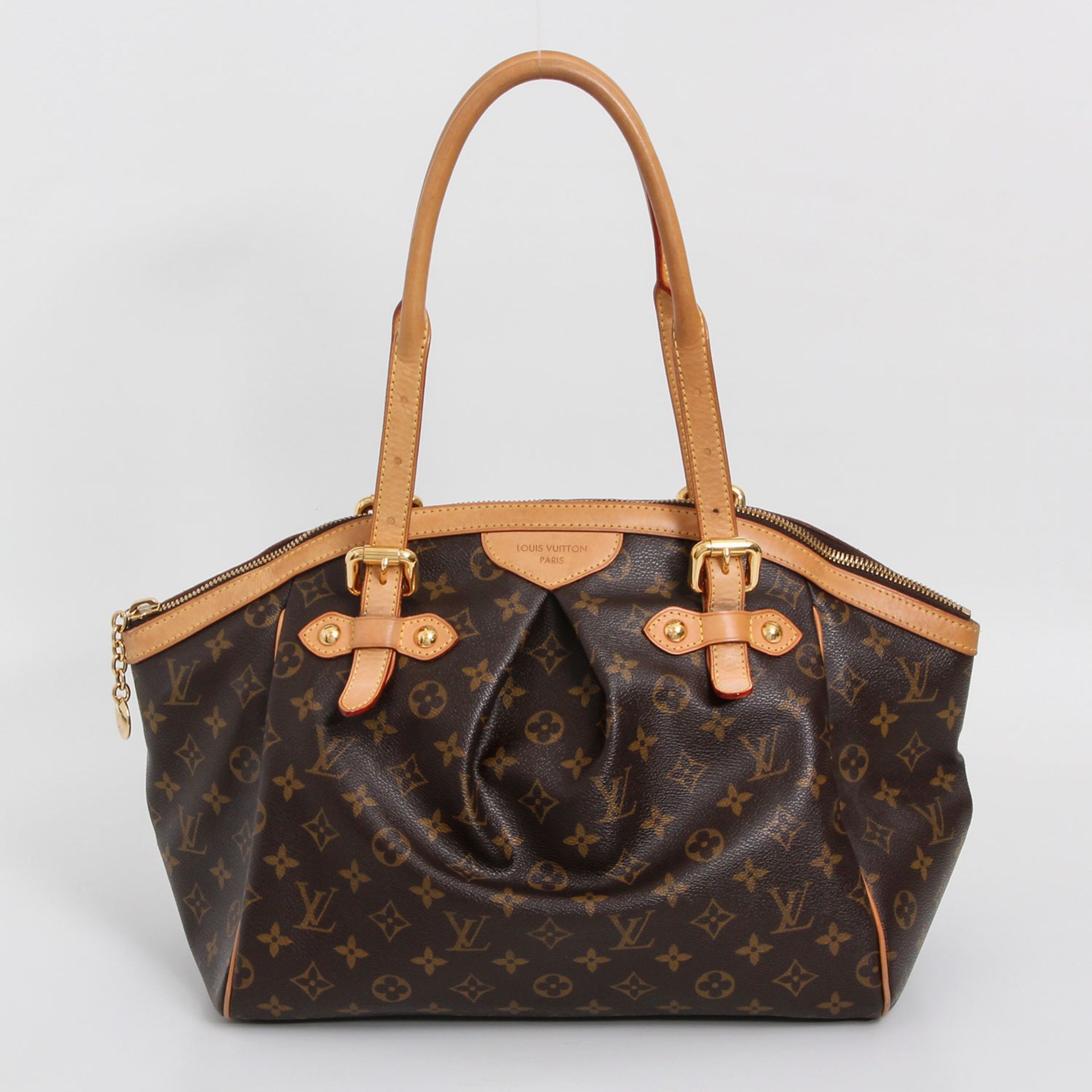 LOUIS VUITTON schicke Schultertasche "TIVOLI GM", Koll. 2009. Letzter LP. ca.: 1.200,-. Monogram