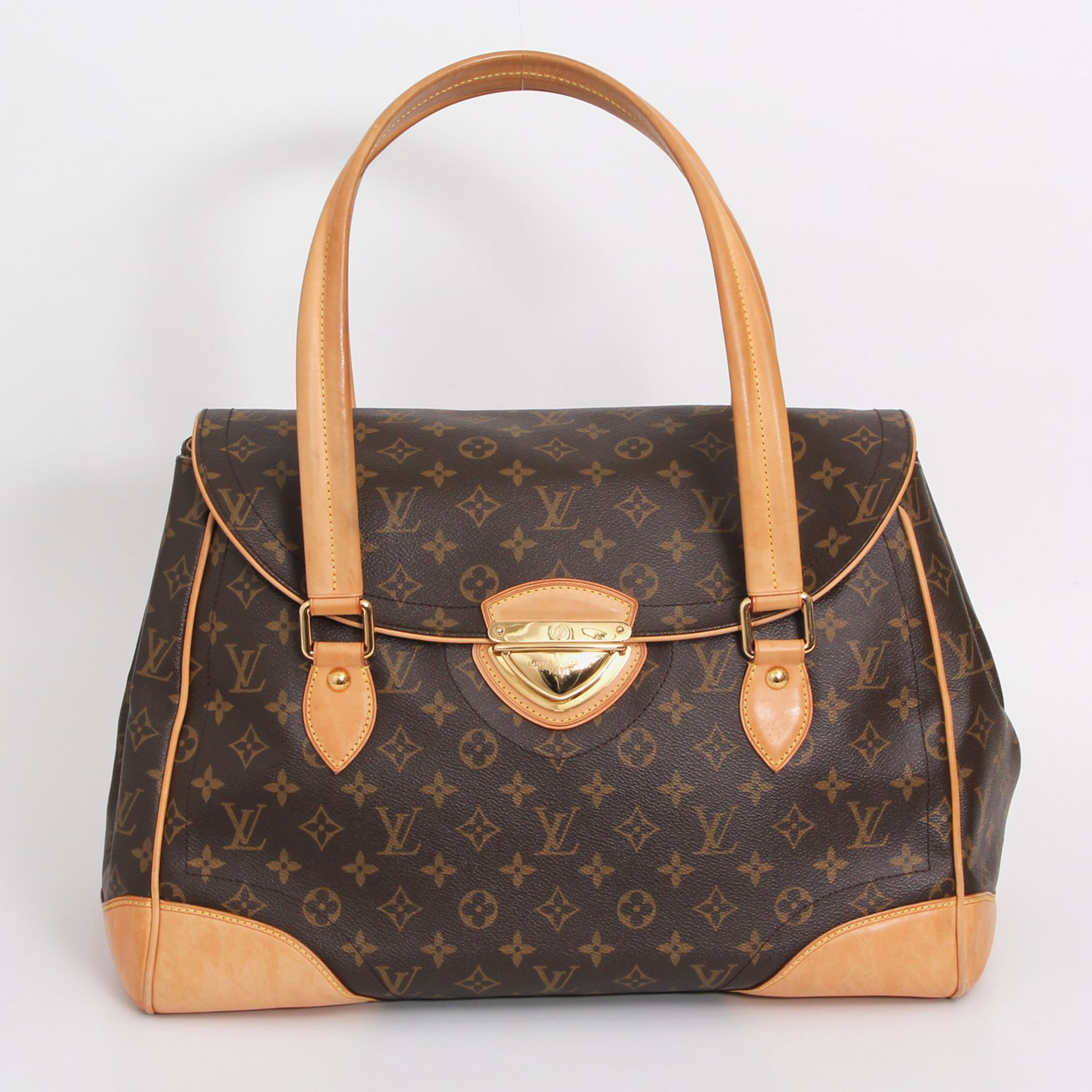 LOUIS VUITTON edle City Bag "BEVERLY GM", Koll. 2006. Letzter LP. ca.: 1.100,-. Monogram Canvas