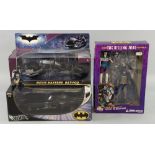 Batman - Hot Wheels Batmobile 1:18 scale Metal Collection, The Dark Knight Movie Masters Bat-Pod &