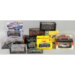 Die-Cast Model cars including Nino Cobra, Kyosho Toyota 2000GT, Bang Mercedes Benz 300 SL