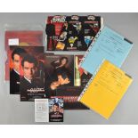 James Bond Tomorrow Never Dies Collection of items including promotional material, premiere invites,