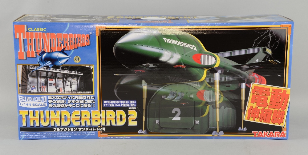 Takara Classic Thunderbirds - Rescue Mecha Collection 1/144 Scale Thunderbird 2, boxed with outer