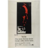 The Godfather (1972) UK One sheet film poster, directed by Francis Ford Coppola & starring Marlon