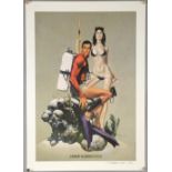 James Bond - The Robert McGinnis Hollywood Edition, hand signed & numbered lithograph showing an