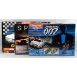 James Bond Carrera Evolution Goldfinger boxed set 25330, Carrera Go!!! Die Another Day 60007 boxed